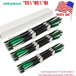 Bolts Od 8.8mm Carbon Arrows Screw-in Tips Half Moon Nock