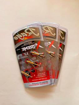 3 packs Rage X-TREME Extreme SC Expandable 2 Blade 100 Gr 2.